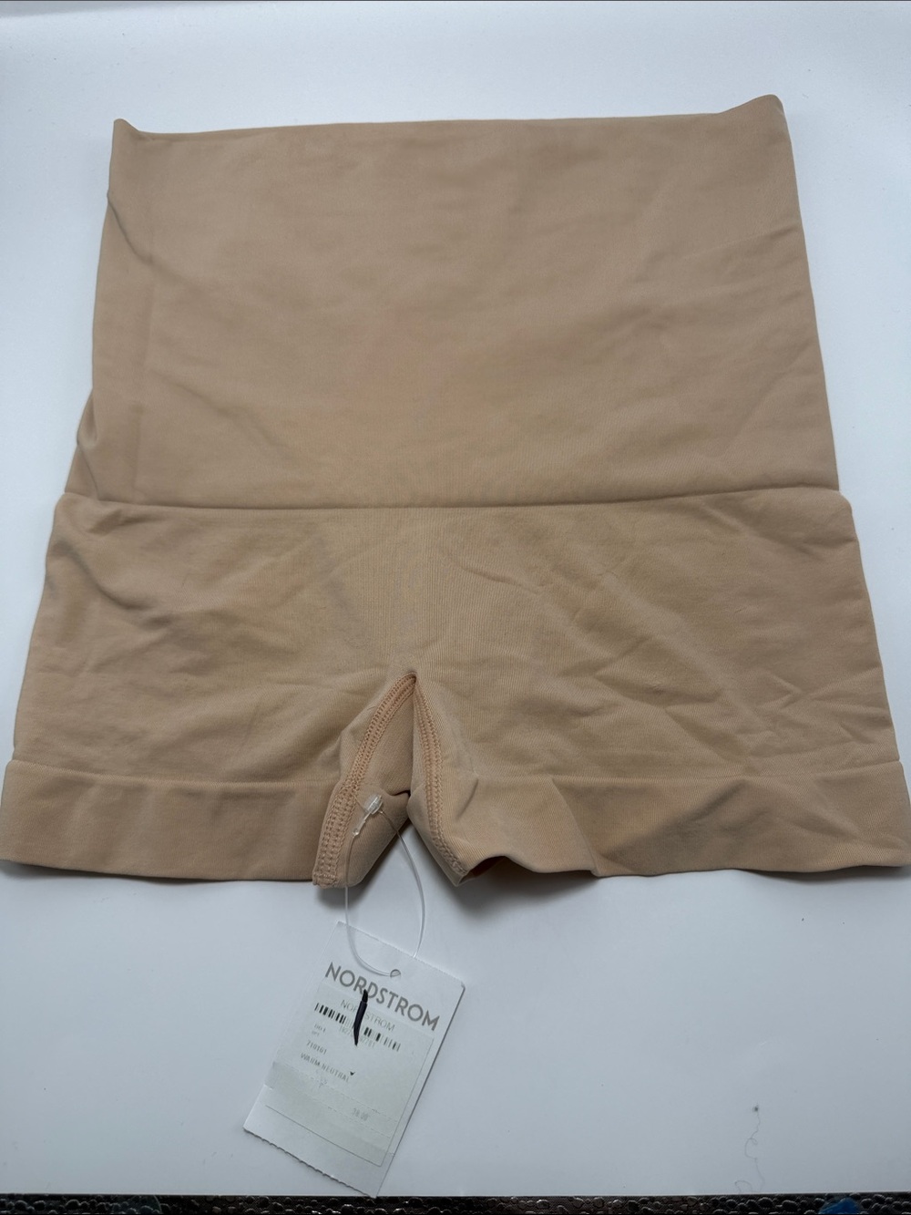 Felina High-Waist Shaping Shorts in Tan